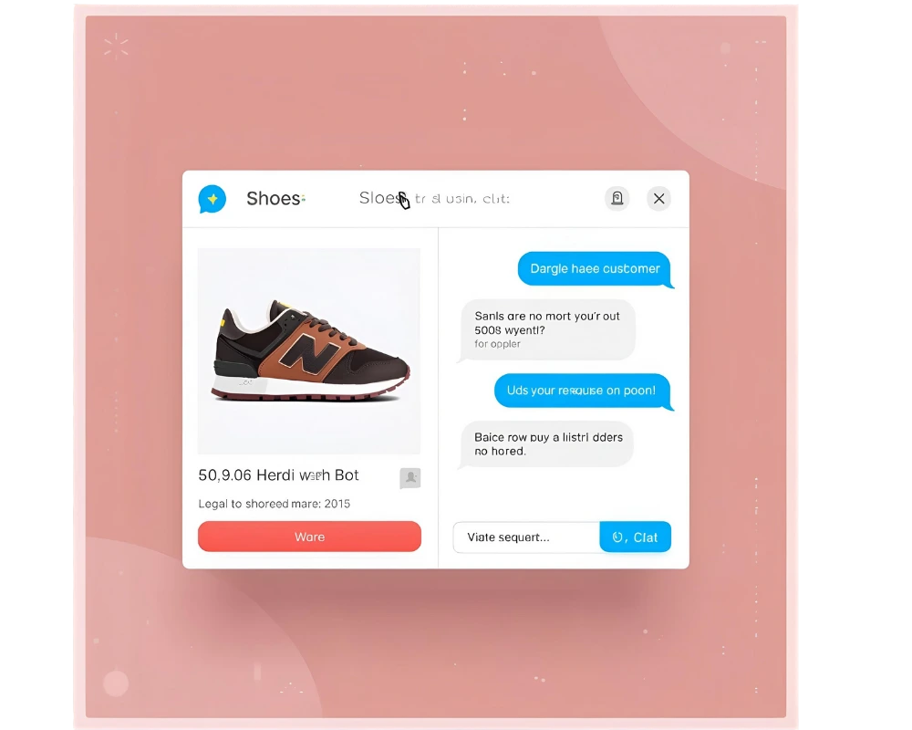 Abstract illustration of a conversational flow