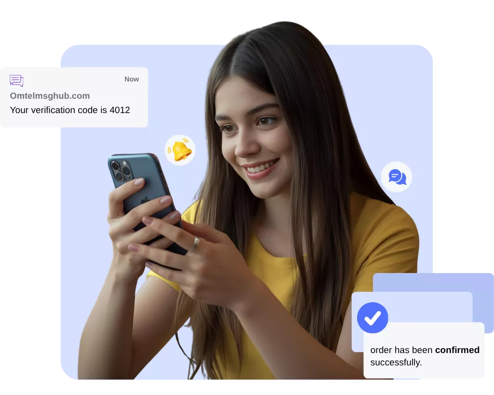 Illustration of an email inbox with notifications
